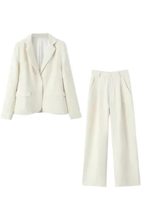 'Amanda' Suit Jacket & Pants Set