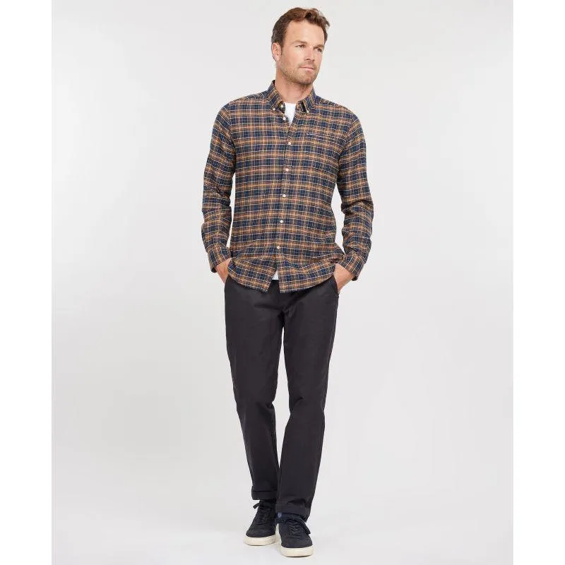 Barbour Alderton Mens Tailored Shirt - Navy