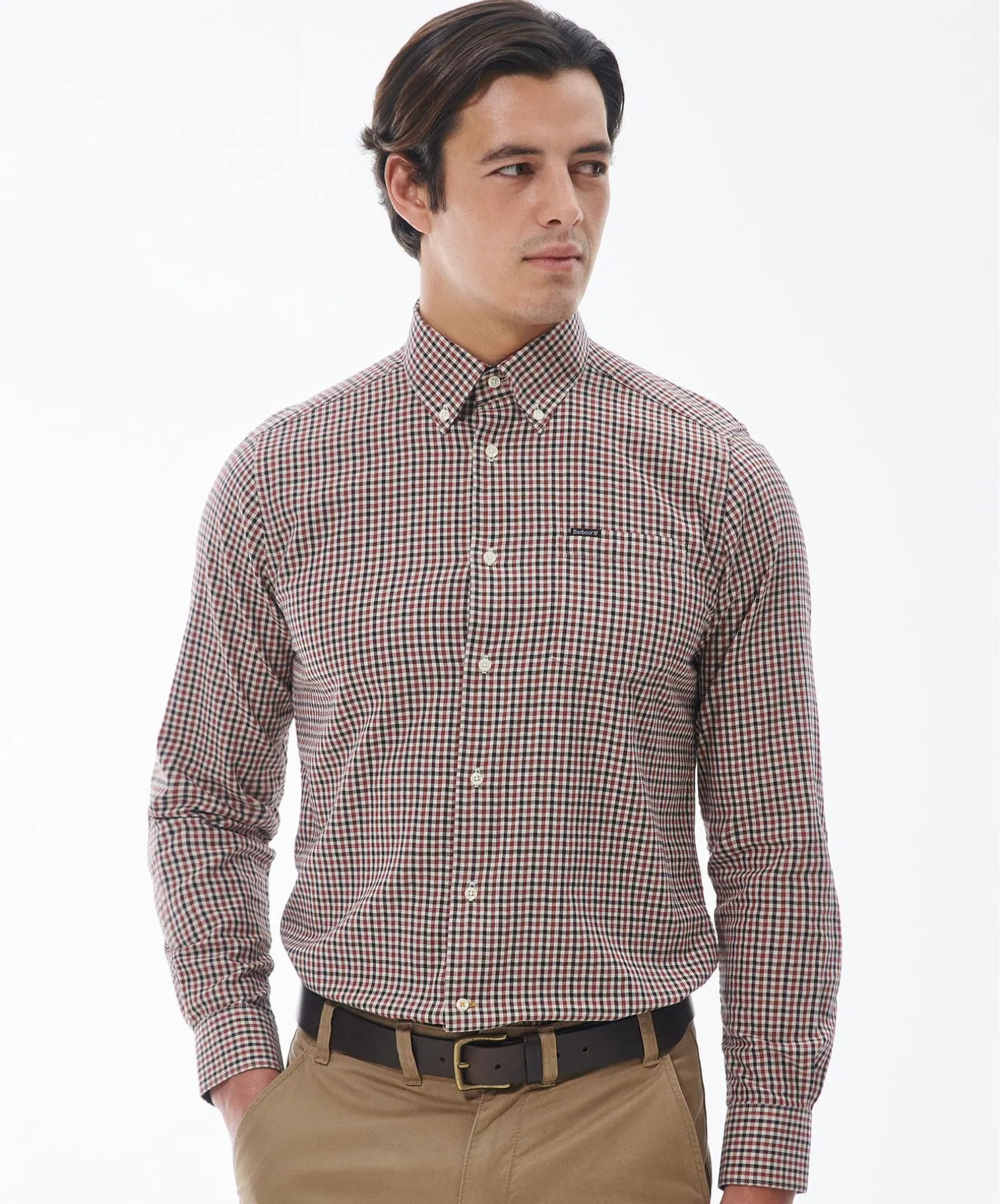 Barbour Padshaw Tailored Shirt Ecru