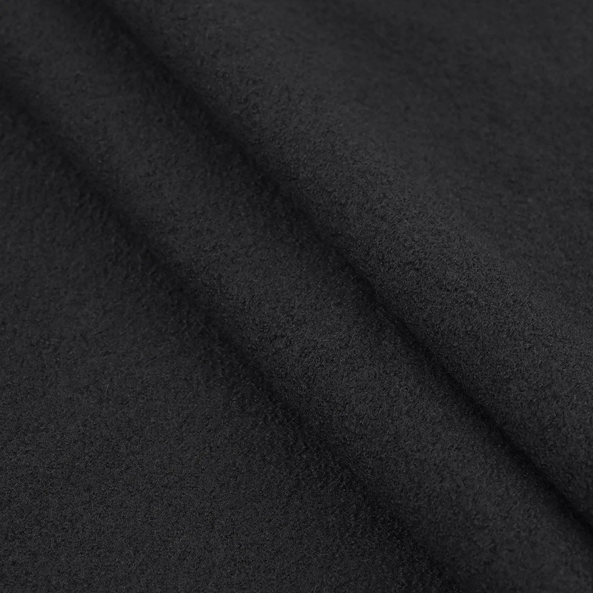 Black Curly Coating Fabric 97516