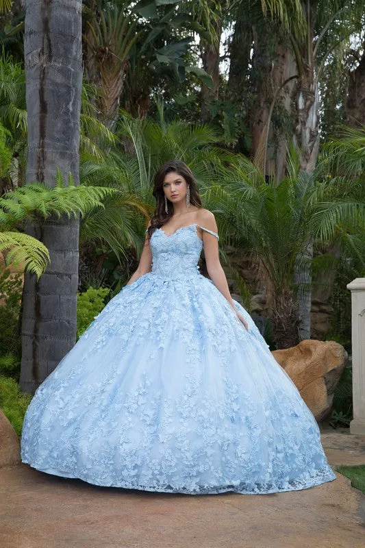 Blue Ophelia Butterfly Quince Dress