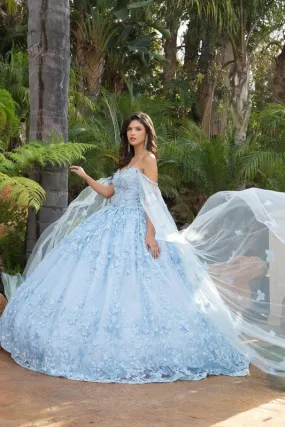 Blue Ophelia Butterfly Quince Dress