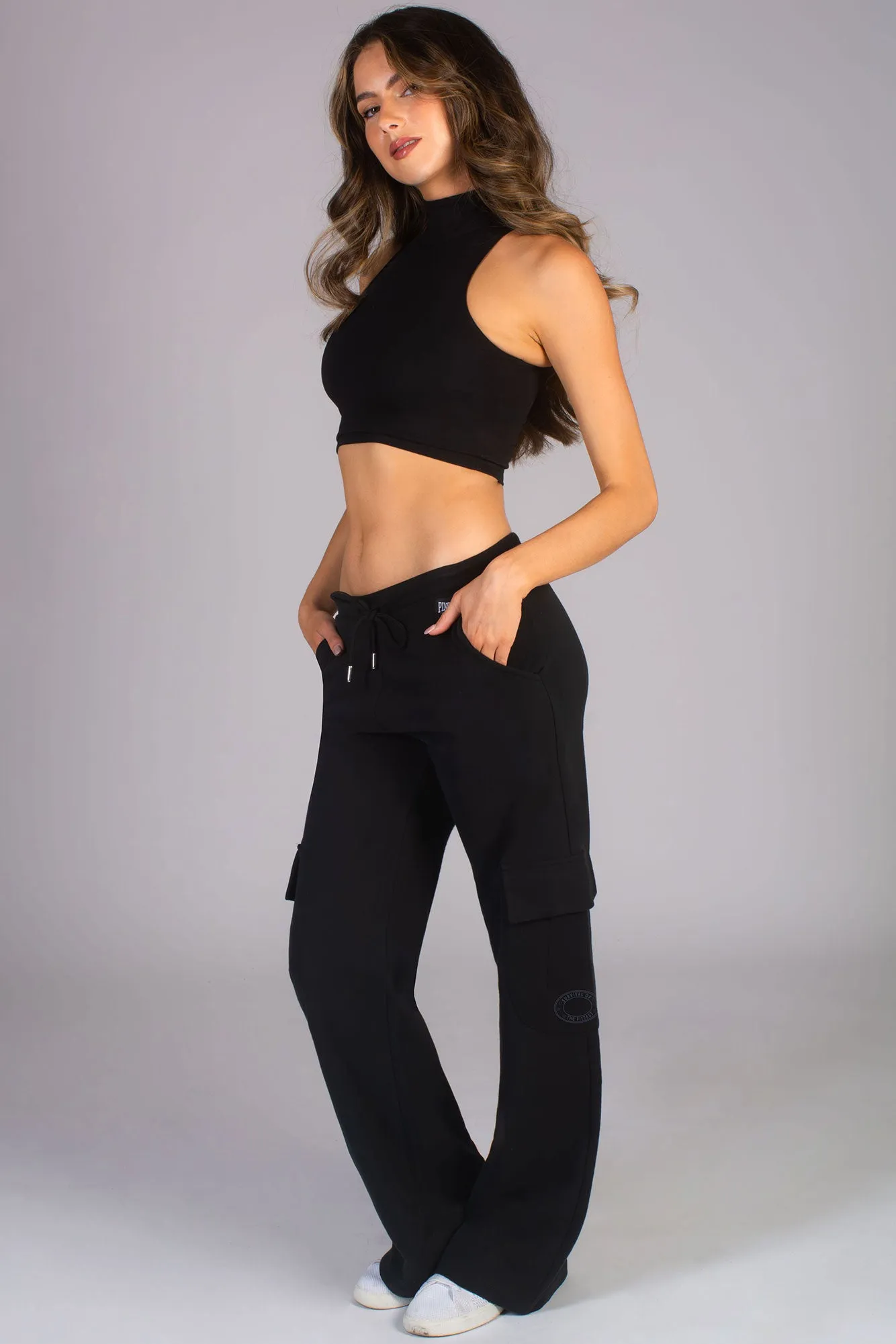 Cargo Wide Leg Joggers