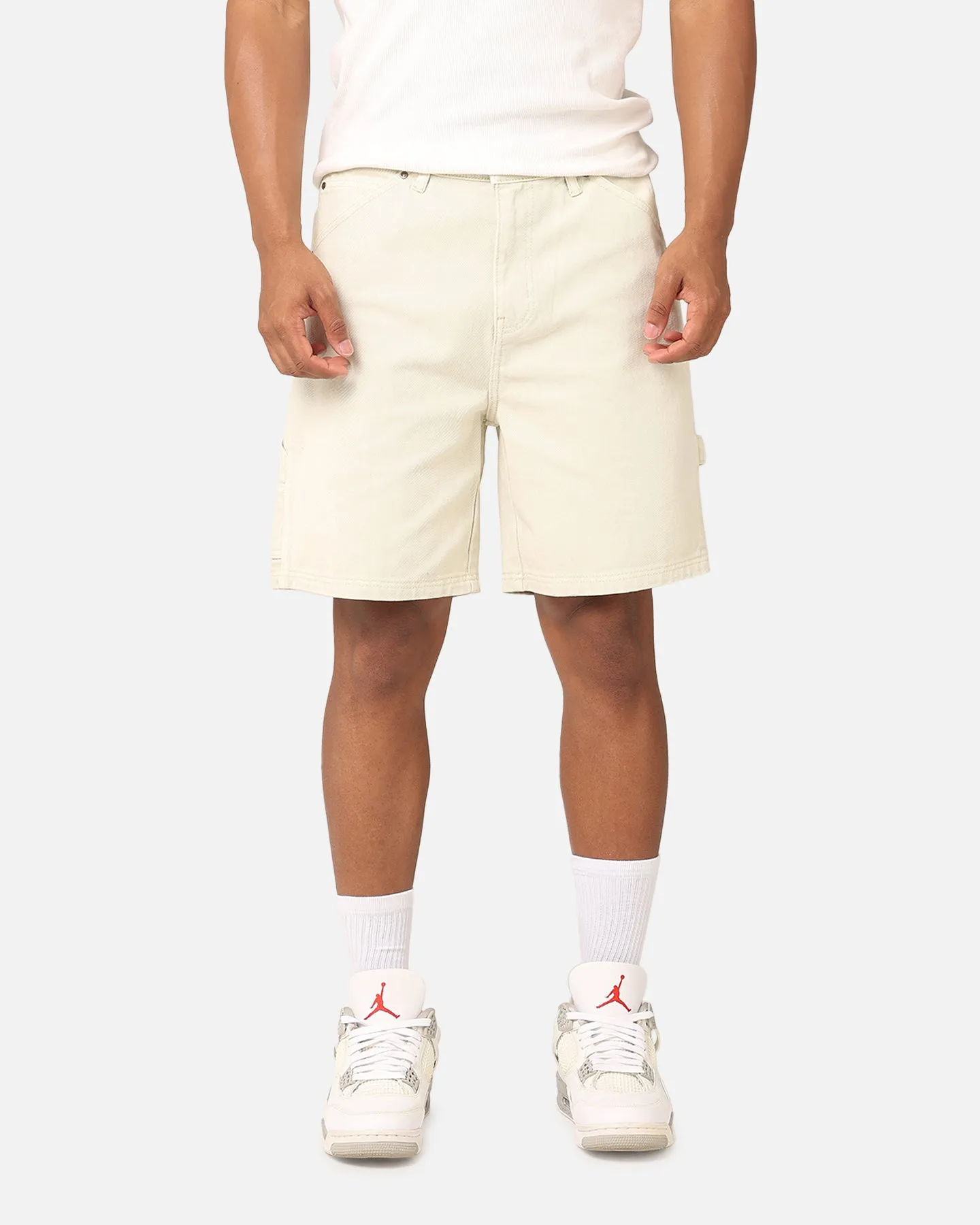 Carre C-Star Denim Shorts Stone