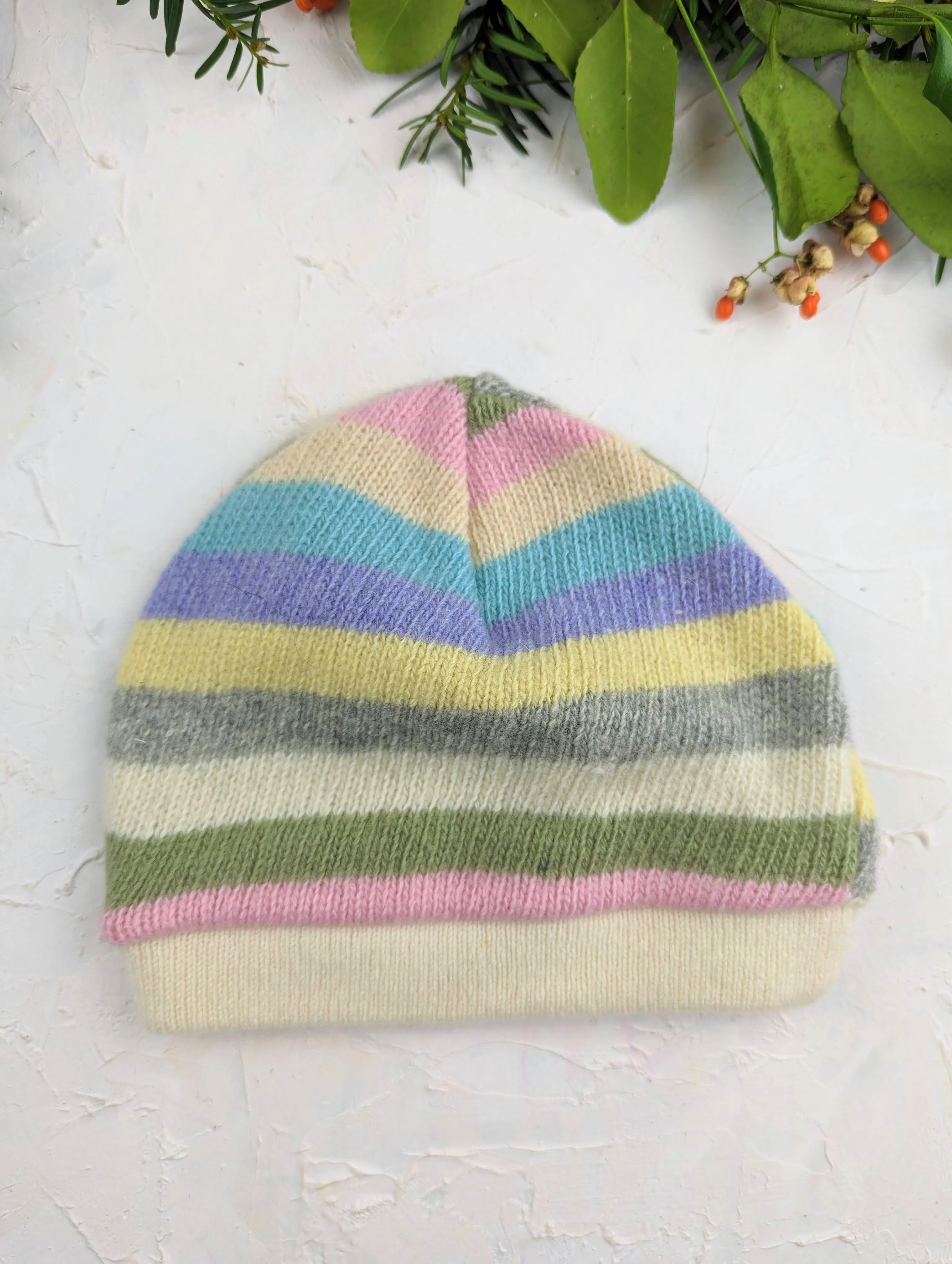 Cashmere Combo Hat - Toddler