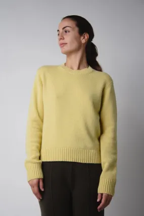 Cashmere Mix Crewneck Sweater Honey