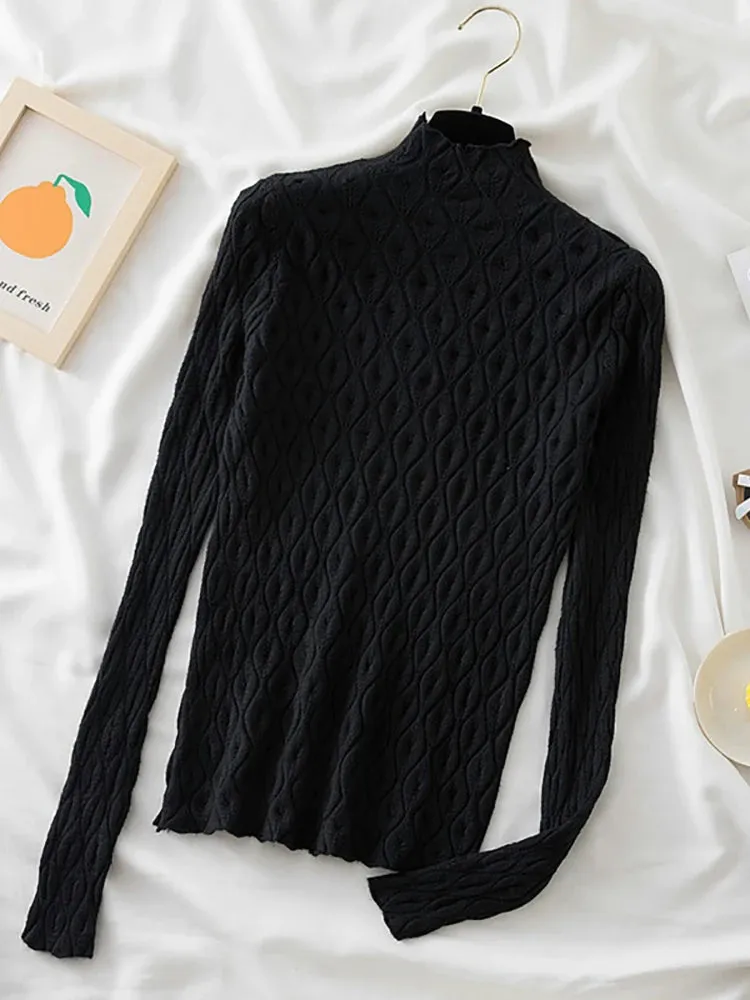 Cashmere Turtleneck Women Sweaters