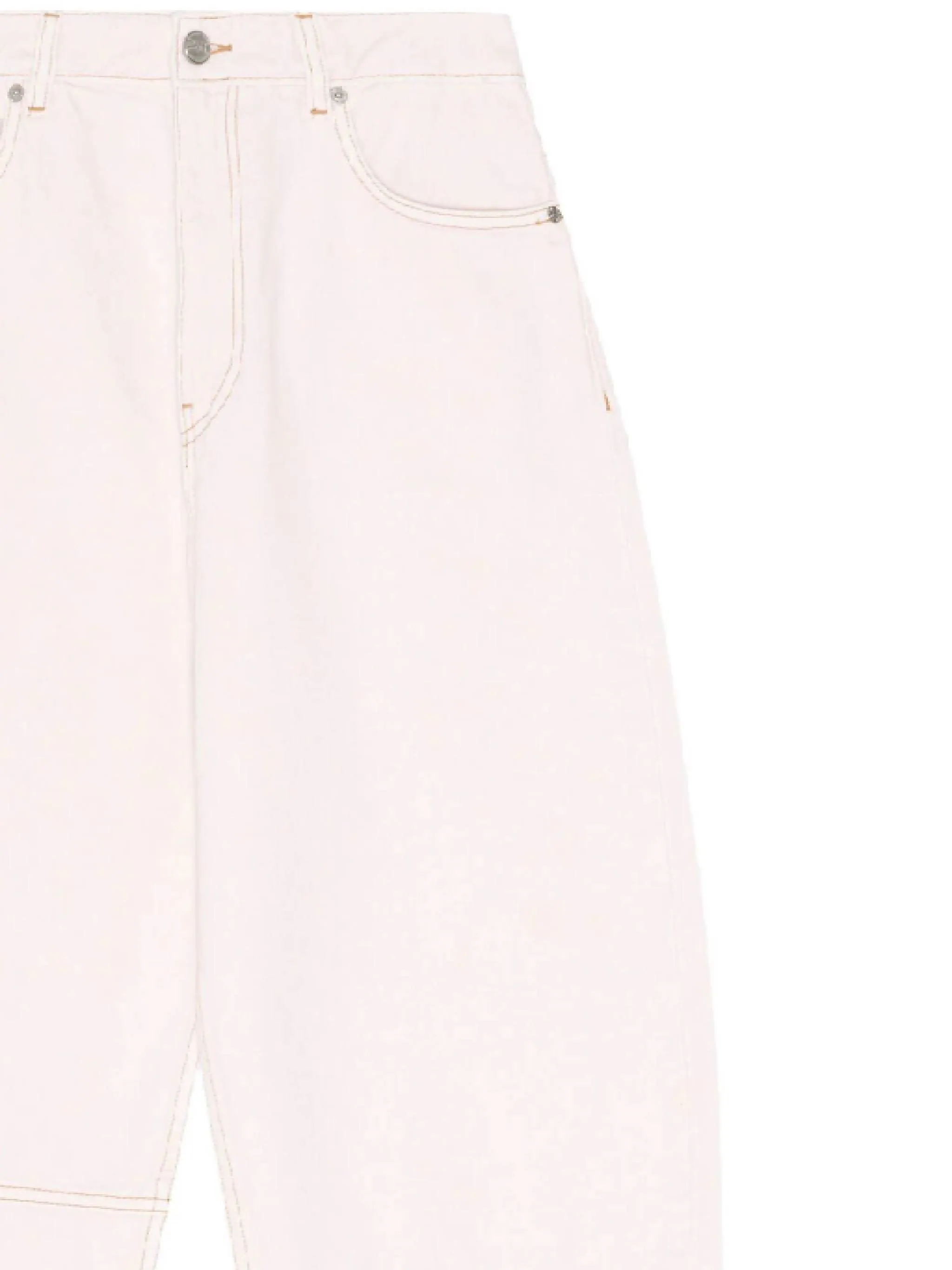 Chalk Pink Wide Leg Jeans