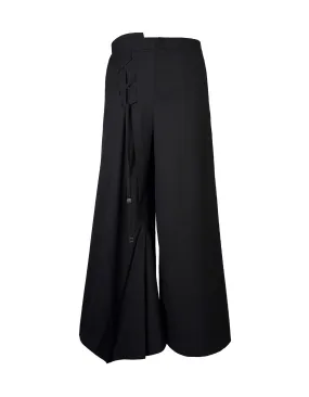 Corset-Like Deconstructed Width Pants