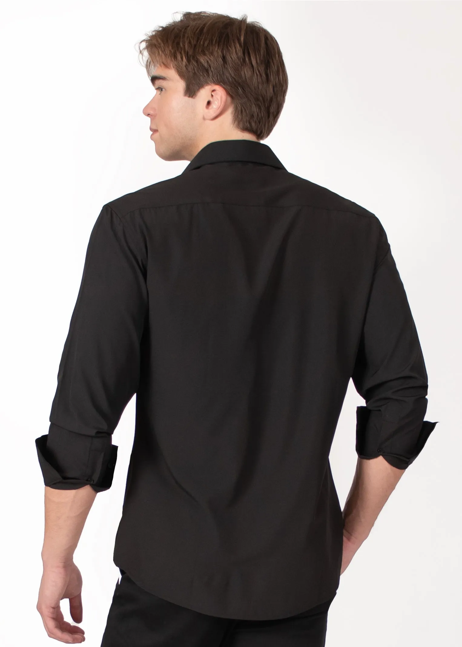 Essential Button Up Long Sleeve Dress Shirt