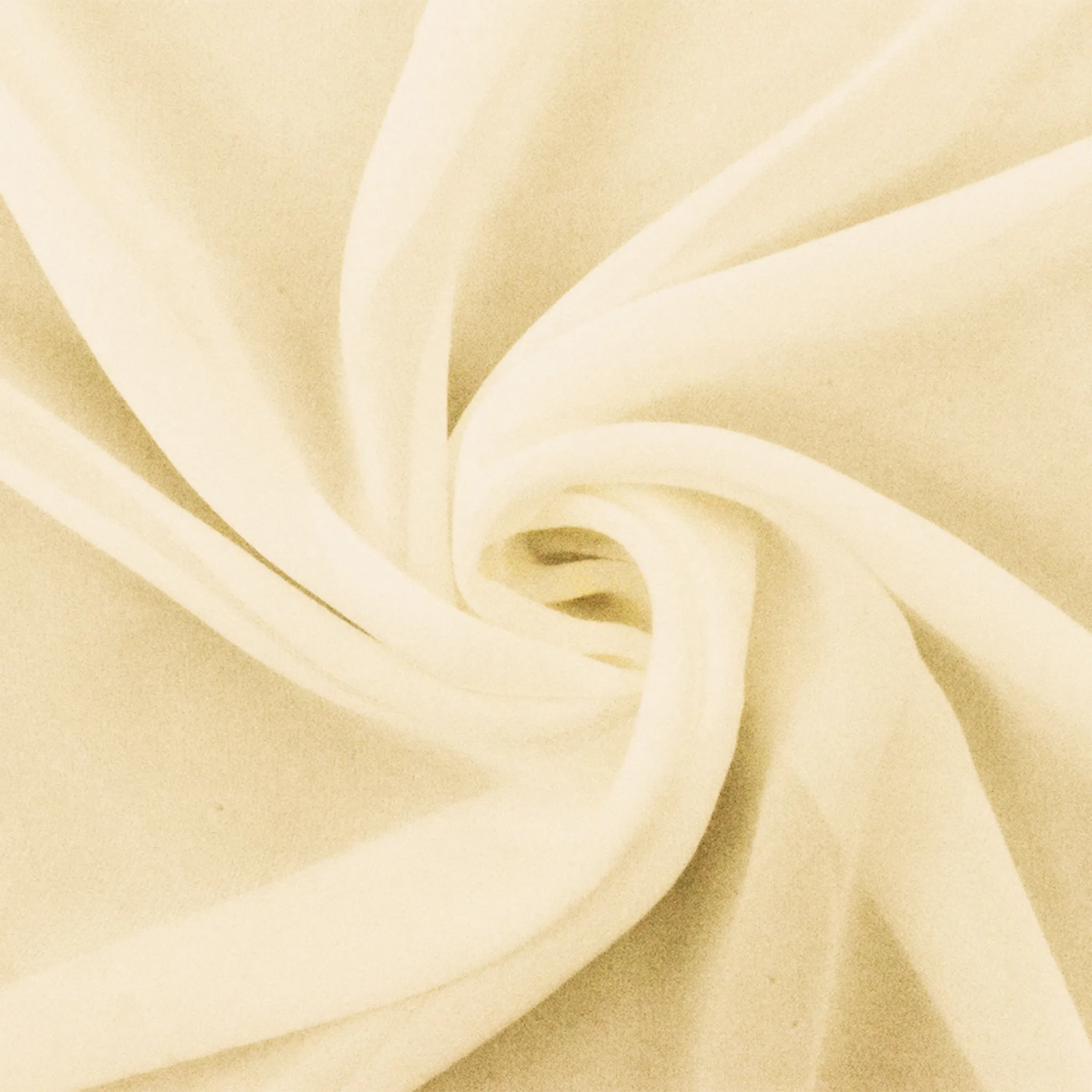 Ivory Famous Designer Silk Chiffon Woven Fabric