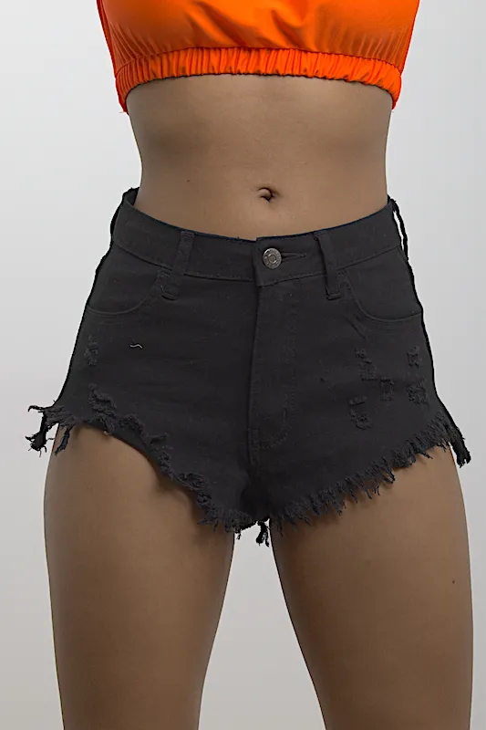 Lolo Stretch Denim Shorts