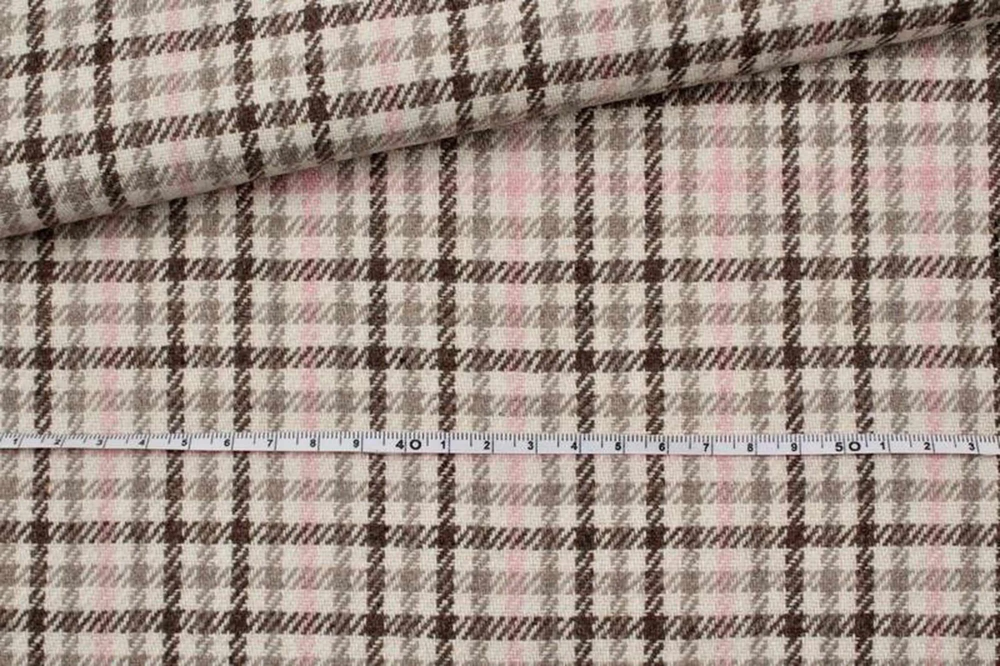 Recycled Wool for Coats - Checks