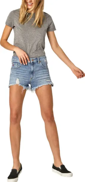 ROSIE DENIM SHORTS l MID RETRO 80'S