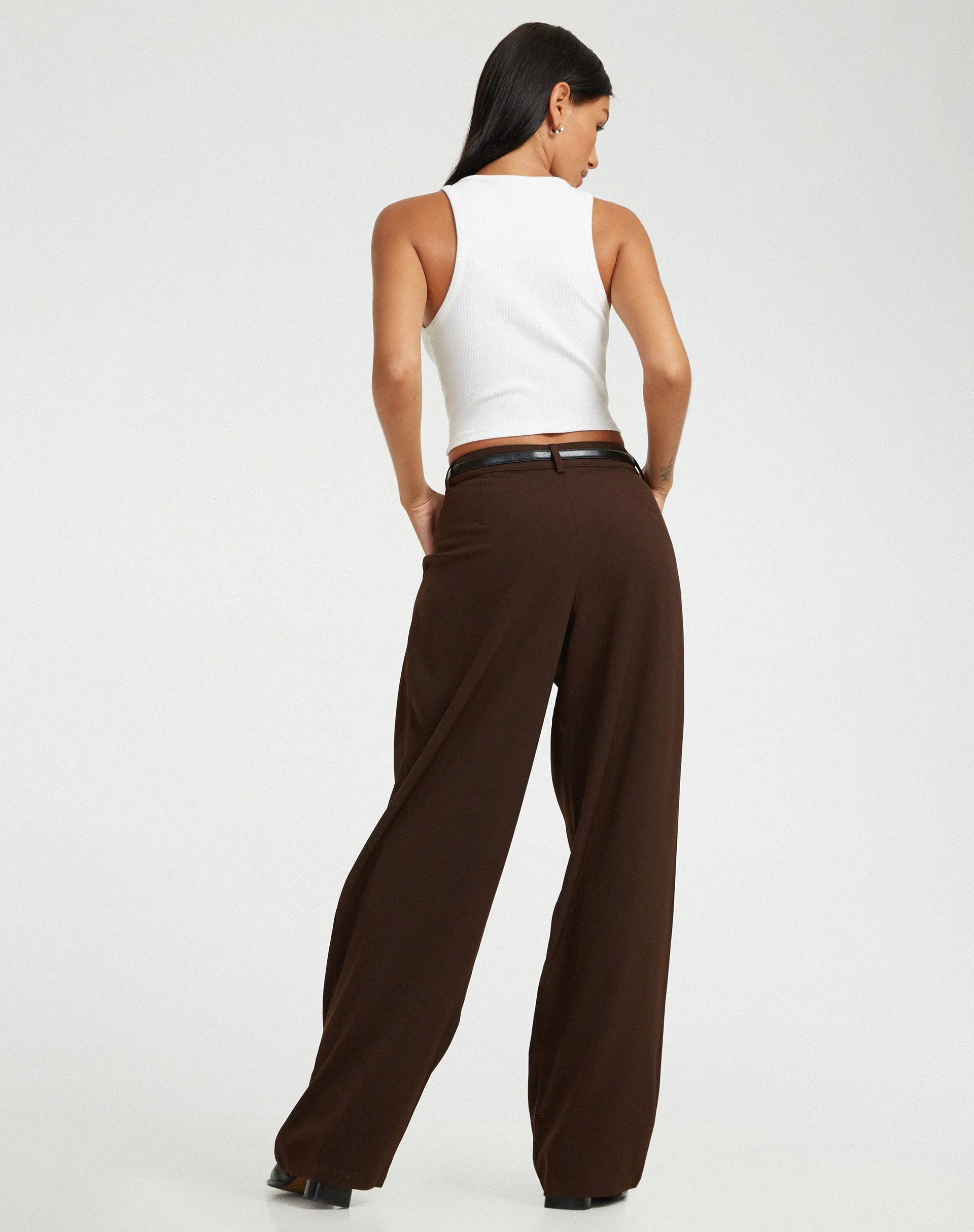 Sabara Trouser in Tailoring Cappuccino