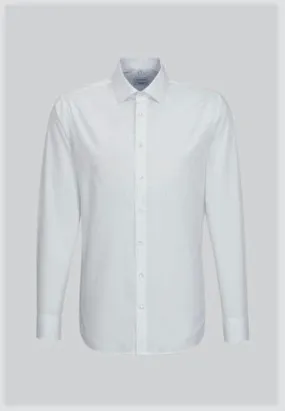 Seidensticker Single Cuff White Tailored Shirt