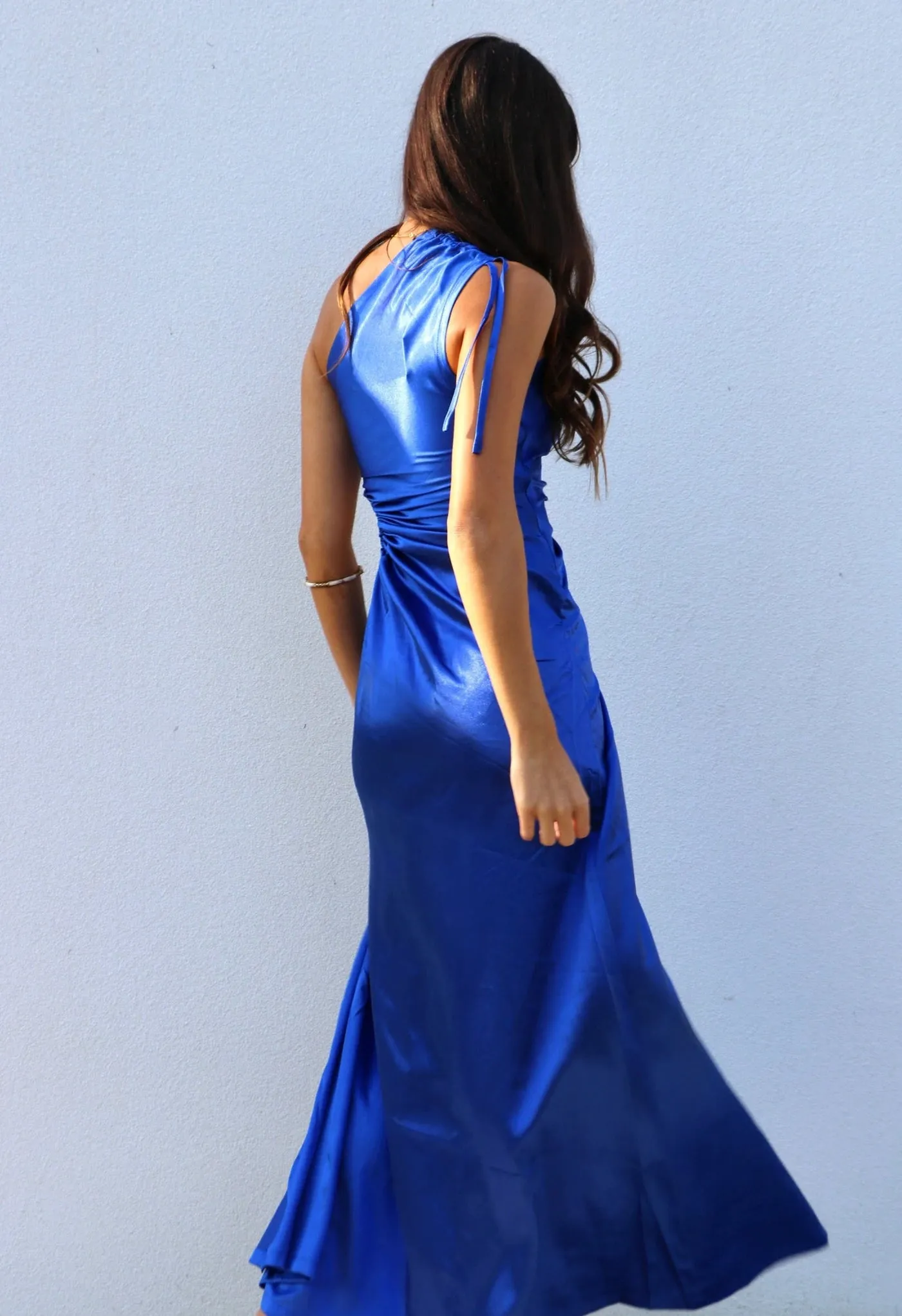 Sonya Nour Cobalt Maxi Dress - Cobalt Blue