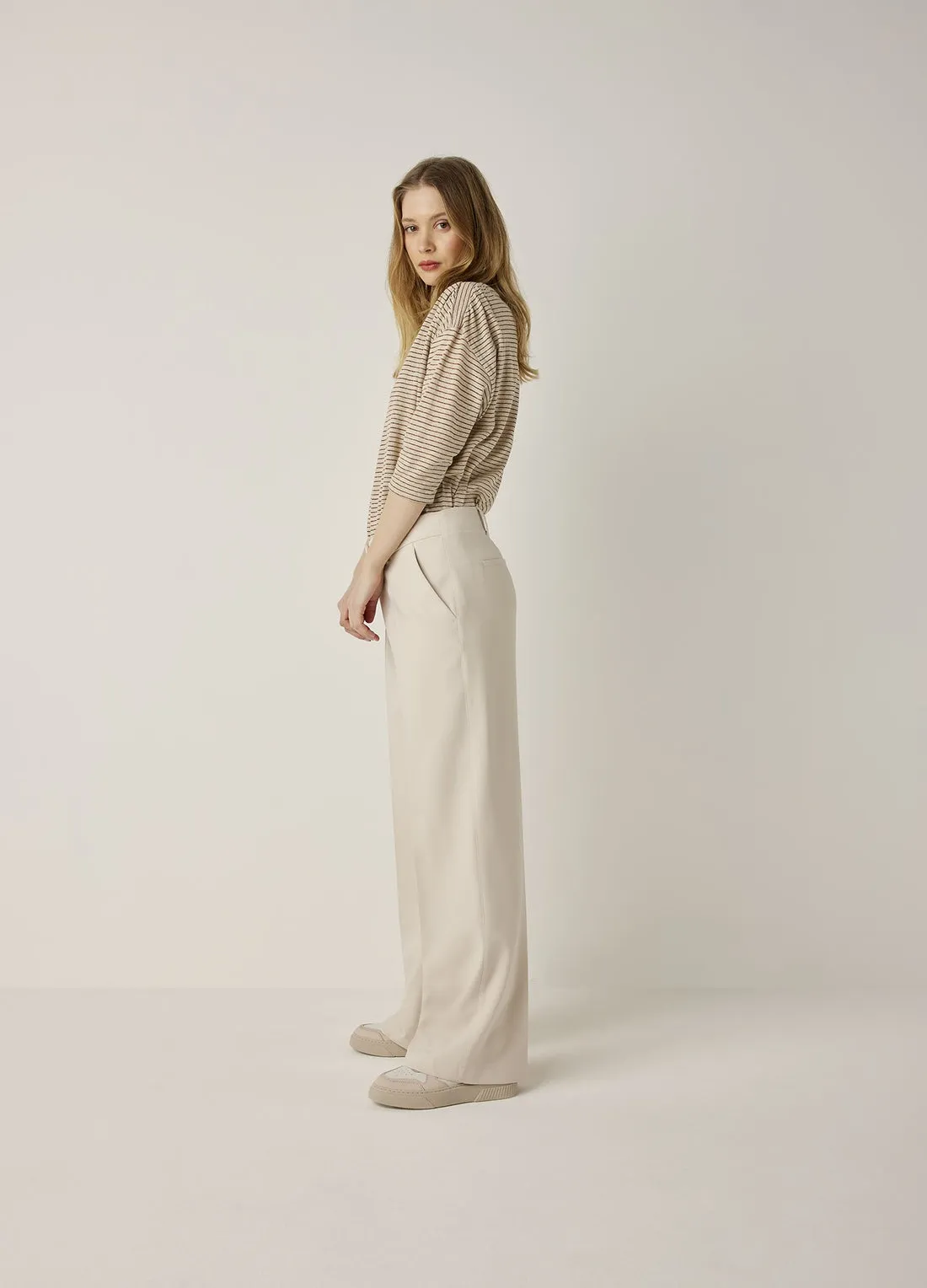 Summum Wide Leg Trousers