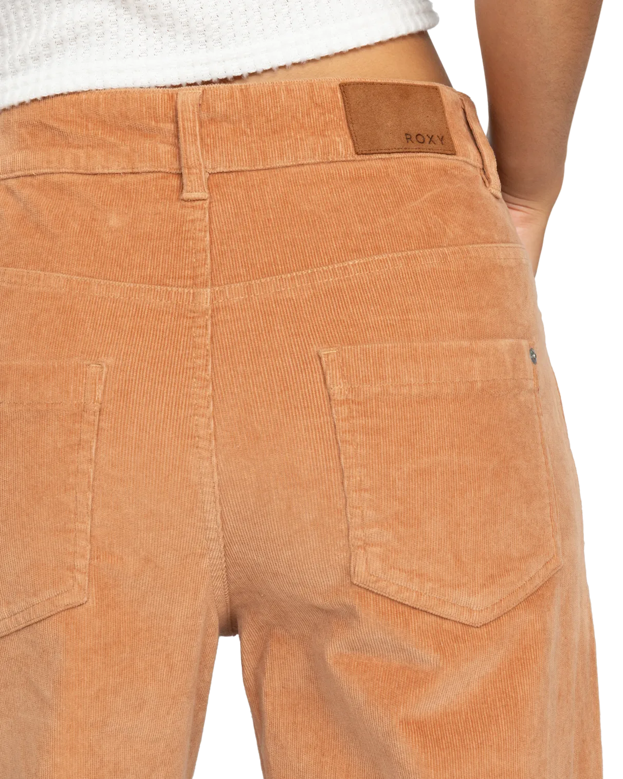 Surf On Cloud Corduroy Stretch Trousers in Camel