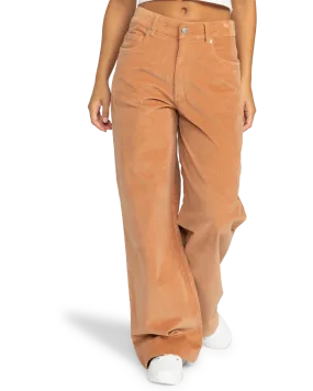 Surf On Cloud Corduroy Stretch Trousers in Camel