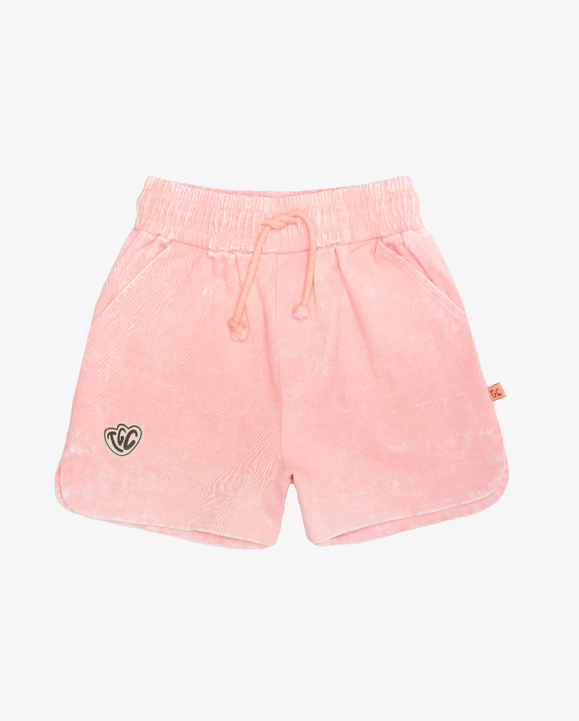 TGC Simple Denim Shorts - Sherbert Pink