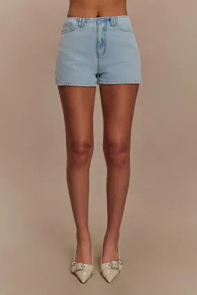 Tobias Denim Shorts - Light Blue