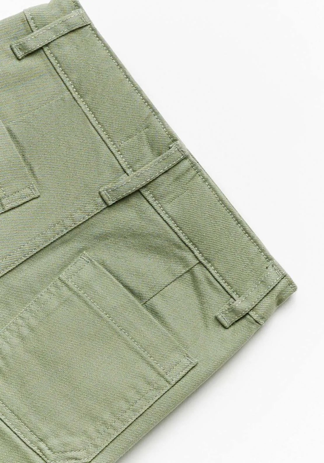 Wide Leg Jeans - Green