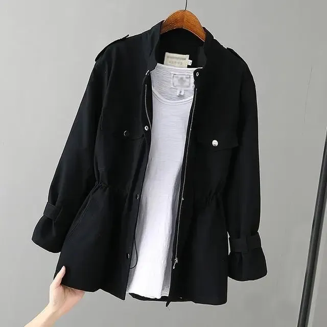 women's windbreaker autumn  coat  At  Lomwn Store